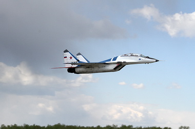 Полет на истребителе МИГ-29