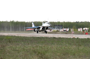 Полет на истребителе МИГ-29