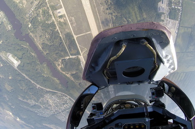 Фото полетов на истребителе МИГ-29 в стратосферу